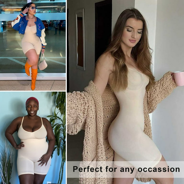 SHAPERX Mid-Dij Bodysuit – Naadloze Shapewear Voor Buikcontrole En Een Strakke Silhouet