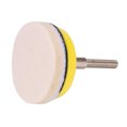 thumbnail image 2 of 11Pcs 50Mm Wool Felt Polishing Pad With Mandrel Grinding Buffing Polishing Wheel, 2 of 9