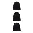 thumbnail image 4 of Qarigey Beanie Hats Gorros de punto Otoño Skullcap Candy Color Thermal Trendy Manga Accesorios para el cabello para deportes al aire libre Type1 NO1, 4 of 6