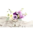 thumbnail image 2 of Koyal Wholesale 4.5 - Inch Antique Silver Glass Compote Bowl Pedestal Flower Bowl Centerpiece, 2 of 4