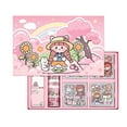thumbnail image 1 of ZheElen 100X Cute Sticker Memo Note Stationery Set Self-adhesive Exquisite Multipurpose Repeatable Paste Decor Stickers Type 1, 1 of 9