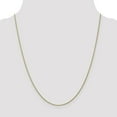 thumbnail image 3 of 10k Yellow Gold 1mm Sparkle-Cut Wheat Chain Necklace - 1.8 Grams - 16 Inch, 3 of 4