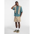thumbnail image 2 of No Boundaries Men's Oversized Boxy Tee with Short Sleeves, XS-4XLT, 2 of 5