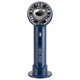 thumbnail image 2 of Ventilador portátil de mano - 3 velocidades silencioso viento fuerte, ventilador de escritorio recargable USB para viajes en la oficina, blanco rosa azul negro, 2 of 7