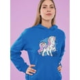 thumbnail image 2 of Little Unicorn Hoodie Women -Image by Shutterstock, Female Medium, 2 of 4