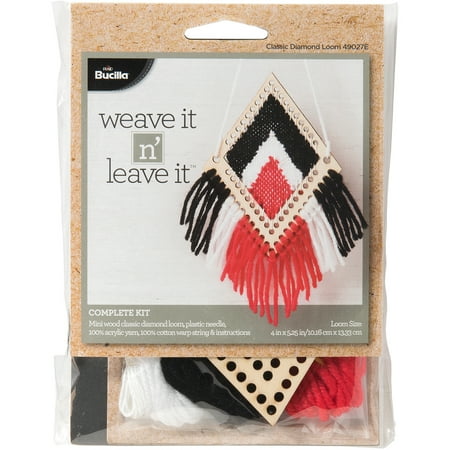 Bucilla Weave It n Leave It Kit Mini ClassicDiamnd