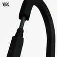 thumbnail image 5 of VIGO Hart Hexad Single Handle Pull-Down Spout Kitchen Faucet in Matte Black, 5 of 13