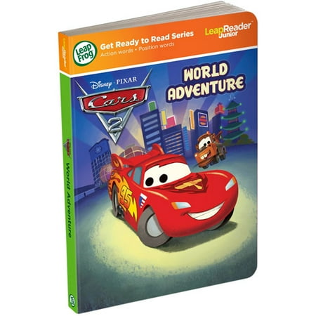 Leapfrog LeapReader Junior Book: Disneyï¿ï¾·Pixar Cars 2: World Adventure - Walmart.com