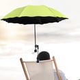 thumbnail image 6 of oshhni Beach Umbrella with Adjustable Clamp Clip Umbrella for Outdoor Balcony Beach Green, 6 of 9