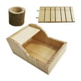 thumbnail image 2 of Casa para hámster y escondite con escalera, juguete divertido, cabaña para hámster, jaula para casa de jerbos, accesorios para hámsteres sirios y, 2 of 9