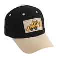 thumbnail image 3 of HNMKIU Washed Kids Baseball Cap With Excavator Design Soft Adjustable Toddler Hat For Boys And Girls Black,2-8 Years, 3 of 5