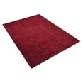 thumbnail image 5 of Get My Rugs UBSLSM105L0026A4 4 x 6 ft. Hand Knotted Loom Silk Mix Contemporary Rectangle Area Rug, Red, 5 of 5