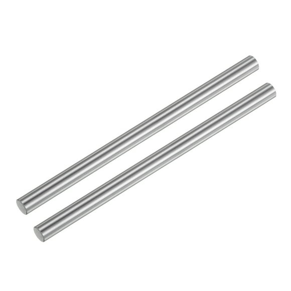 Unique Bargains 2pcs Linear Motion Rods 8mm x 150mm (0.31 x 5.91 Inches) Case Hardened Chrome Plated Round Guide for 3D Printer