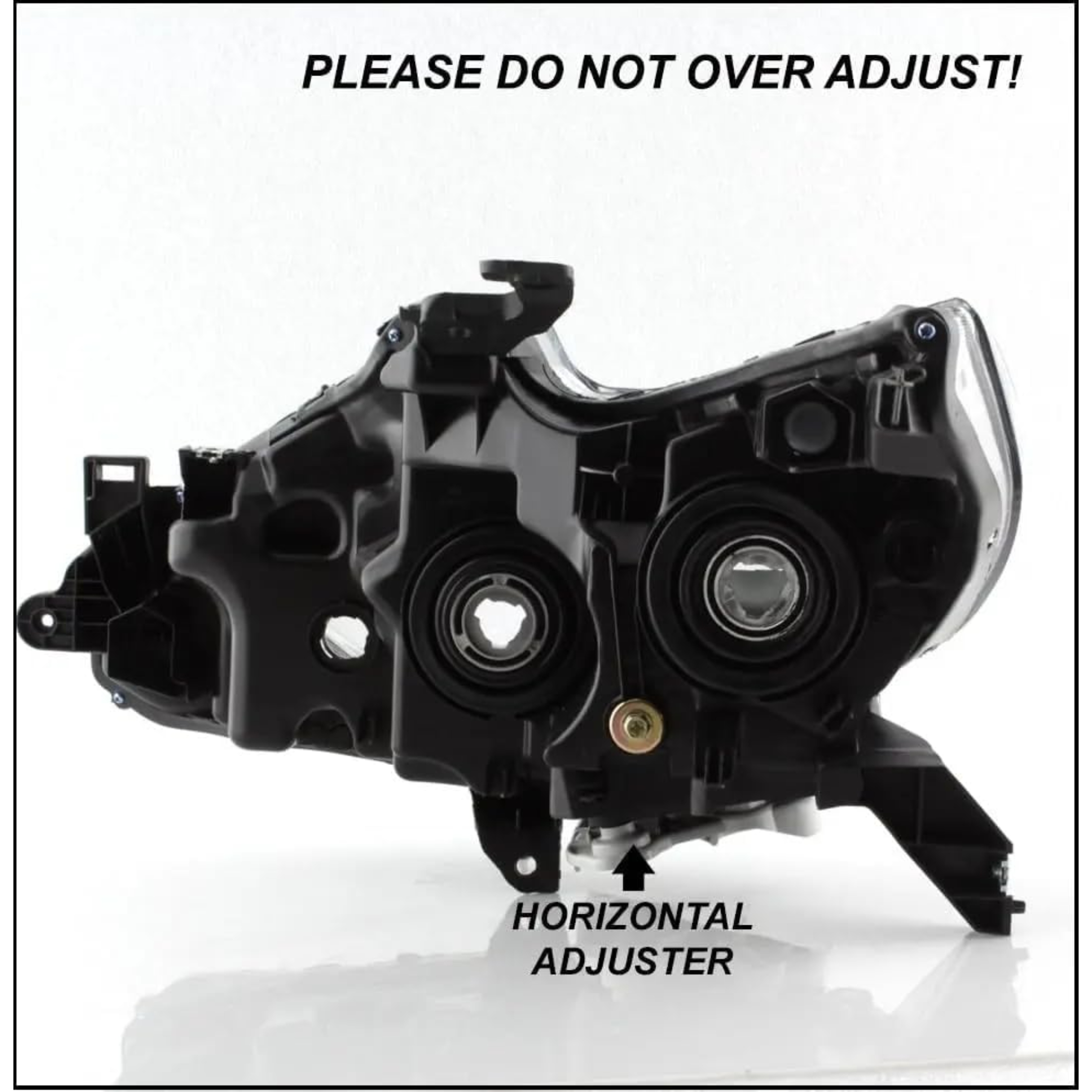 HOUGEET Halogen Headlight Assembly Fit for 2016-2018 Nissan Altima Headlamp Passenger 1pc