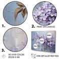 thumbnail image 3 of Designart "Blooming Lilac Bush In Purple And Blue II" Lilacs Wall Art Prints, 3 of 7