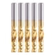 thumbnail image 2 of 5 fresas de extremo CNC profesionales para metal, espirales, fresas de corte, 6 x 28 x 55 mm, 2 of 14