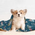thumbnail image 4 of Pofeuu Vintage Tape Players And Skates Print Puppy Blanket,Dog Blankets,Pet Blanket Cozy Cat Blankets for Indoor Cats, Fuzzy Pet Blanket for Kitten Doggy Dog Blankets-Medium, 4 of 8