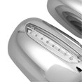 thumbnail image 2 of 2pcs Rearview Side Mirror Cover Cap Housing Stylish ABS Chrome Plated Fit for Corolla/VIOS, 2 of 3