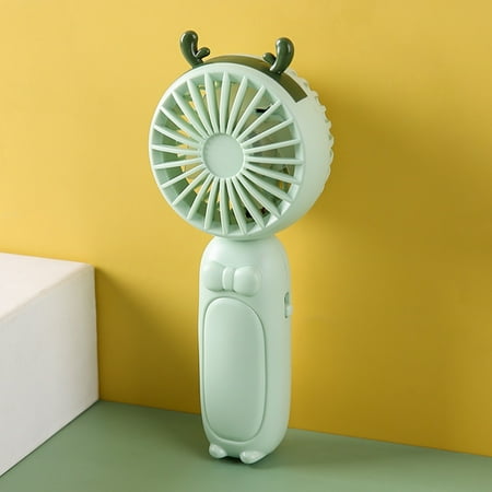 

MOKINGTOP Handheld Fan Summer Usb Mini Folding Portable Fan Desktop Silent Cartoon Student Pocket Charging Fan