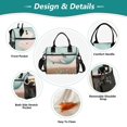 thumbnail image 3 of Medium Cooler Bag Lunch Bag Portable Meal Bag Work Meal Bag Outdoor Meal Bag Travel Meal Bag Picnic Meal Bag Going Out Meal Bag Flying Fish, 3 of 6
