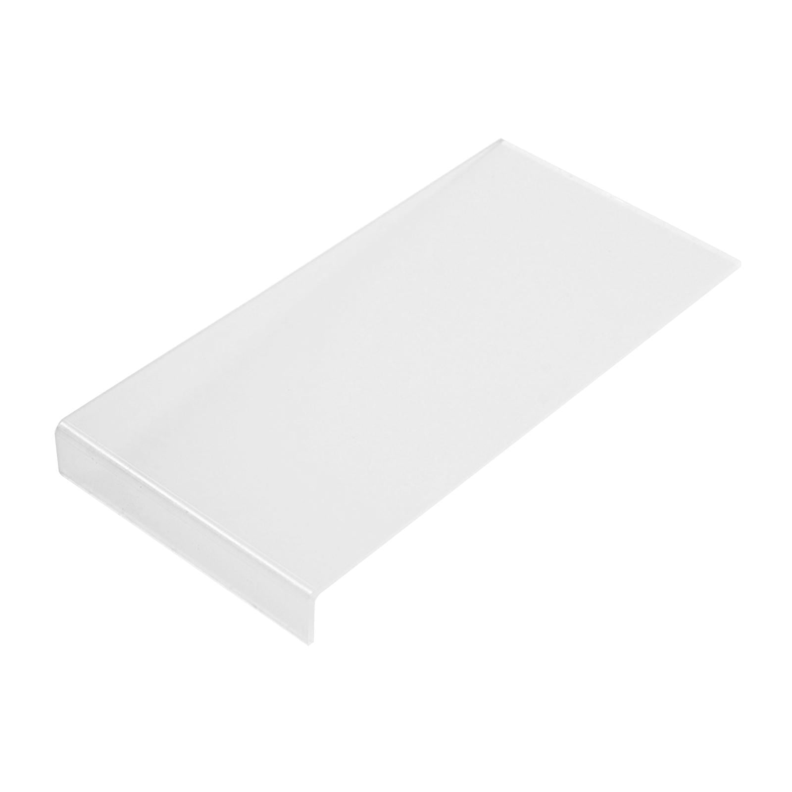 Milageto Acrylic Baffle Pottery Tool Board Handmade Plaster Clay Modelling Accessories L Quantity 1