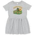 thumbnail image 3 of Inktastic Grandma Camp with Camping Animals Girls Toddler Dress, 3 of 5