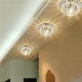 thumbnail image 3 of Crystal LED 5W Ceiling Light Fixture Pendant Lamp Lighting Chandelier Downlight Aisle Lamp, 3 of 9