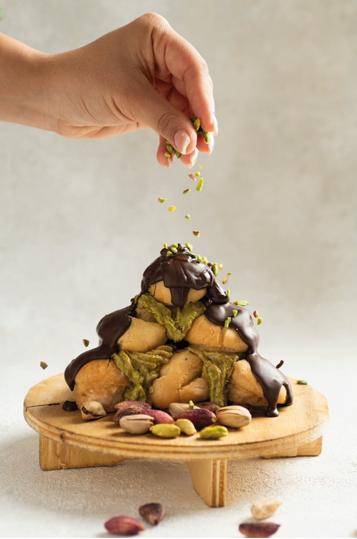Bind Pistachio and Kadayif Spread / Cream, Shelf-Stable, 12.35 oz (350g)