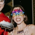 Fovewise New Year Glasses 2025 New Year Eve Glasses Novelty 2025 Number Star Style Eyeglasses