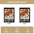 thumbnail image 4 of Sm:)e Jack-O'-Lantern Ghost Bat Halloween Garden Flag 12x18 Inch, 4 of 8