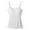 #1 White, variant on MANIFIQUE Summer Tank Tops with Built in Bra Cup for Women Loose Fit Pleated Lace Hem Flowy