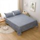 thumbnail image 3 of 1 sábana de algodón y poliéster, funda de cama suave para el hogar, funda de cama de moda para el hogar, sábana plana plegable (sin fundas de almohada), 3 of 5