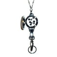 thumbnail image 2 of Hidden Hollow Beads Black 30mm Floating Locket Women's Chain Fashion Lanyard Necklace, Jewelry ID Badge and Key Holder, 34 in., 2 of 4