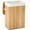 Natural Bamboo, variant on MEHOOM Laundry Hamper with Lid, 80L Laundry Basket with Handles, Foldable Clothes Hampers , Bamboo laundry hamper with Removable Liner for Laundry Room, Bedroom, Bathroom, Natural