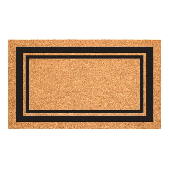 Calloway Mills Border Doormat 18" x 30" (Black)