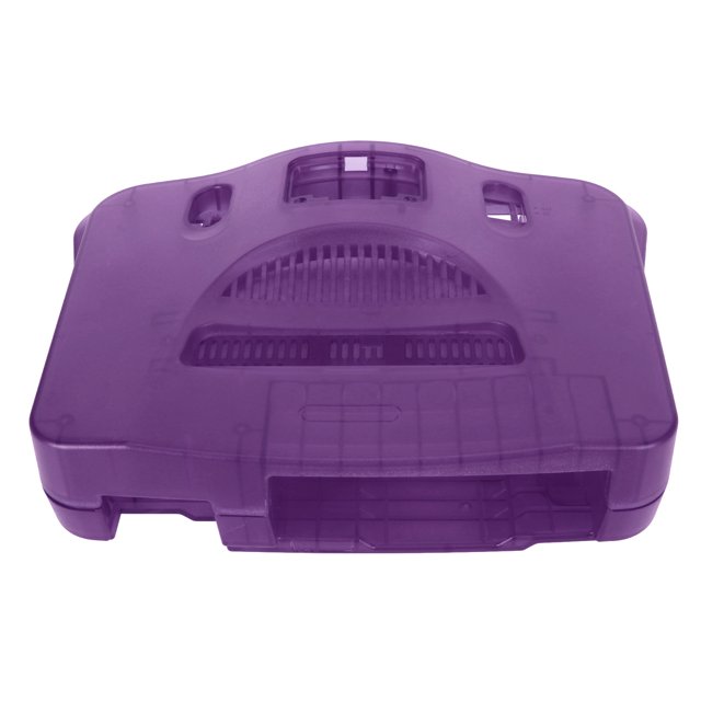 Étui de Remplacement pour Console de Jeu, Apparence Exquise Étui de Transport Robuste avec Rangement avec Ensemble Complet, Coque de Protection Rétro pour Console de Jeu Vidéo Rétro N64