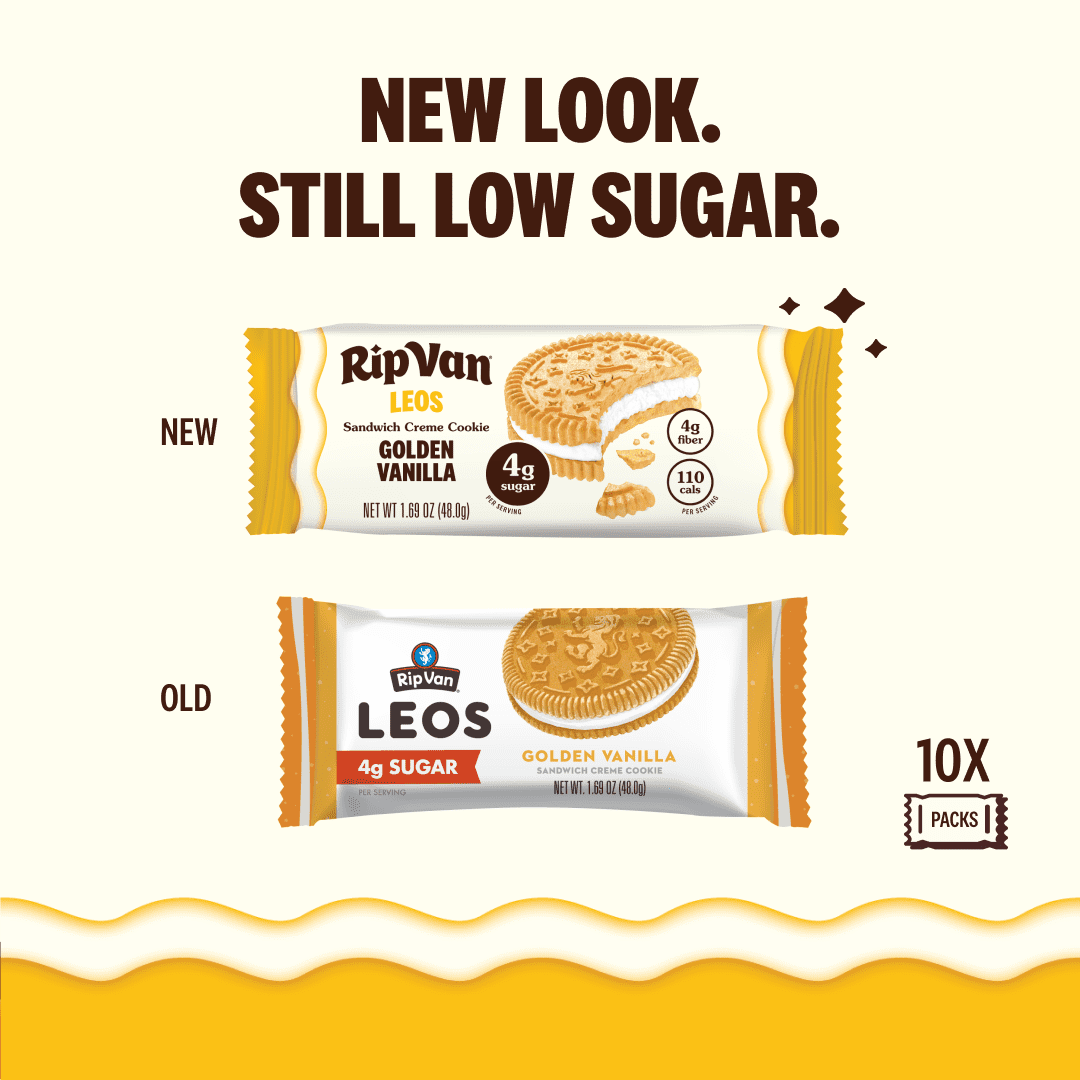 vanillacooky  Amazon.com: Rip Van LEOs - Golden Vanilla Sandwich Cookies - Low
