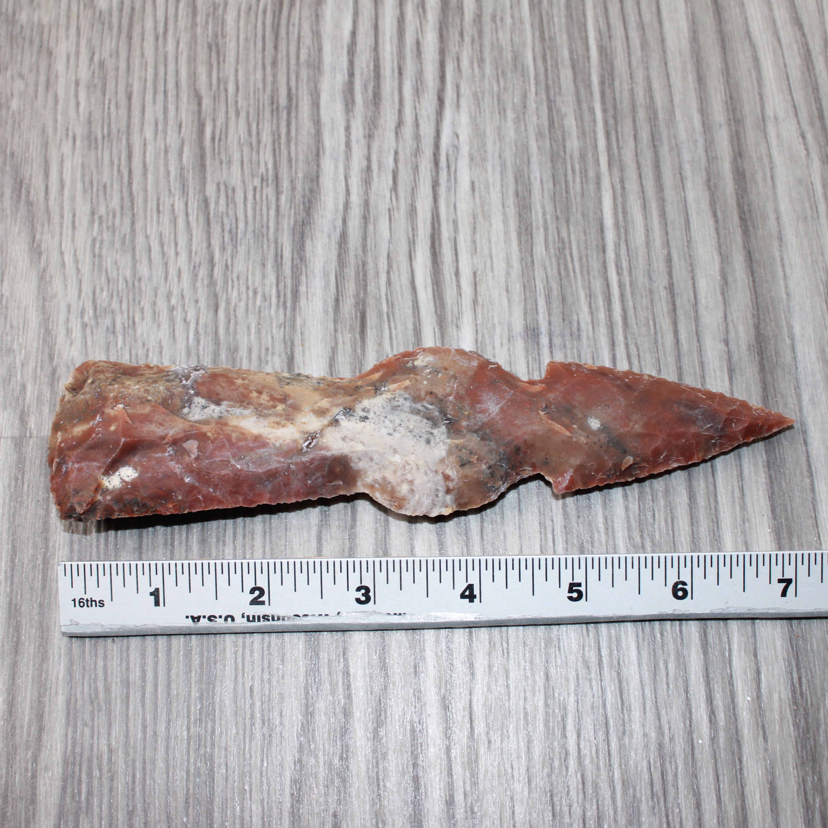 1 Stone Ornamental Tomahawk Head #8863       Agate Jasper Ax Axe Hatchet