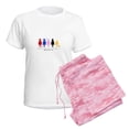 thumbnail image 6 of CafePress - Meguka: The Suffering Pajamas - Women's Short Sleeve Print T-Shirt and Pants Light Cotton Pajama Set, 6 of 7