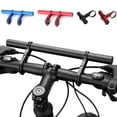 thumbnail image 2 of 10/20/30cm Bicycle Handlebar Extended Bracket MTB Headlight Mount Extented Bar Road Mountain Bike Handlebar Extender Rack Parts, 2 of 5