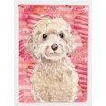 thumbnail image 1 of Carolines Treasures BB9480CHF Champagne Cockapoo Drapeau d'Amour Toile Maison, 1 of 4