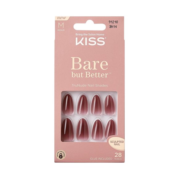 KISS Bare but Better - Fake Nails - Chemistry - Almond - Medium