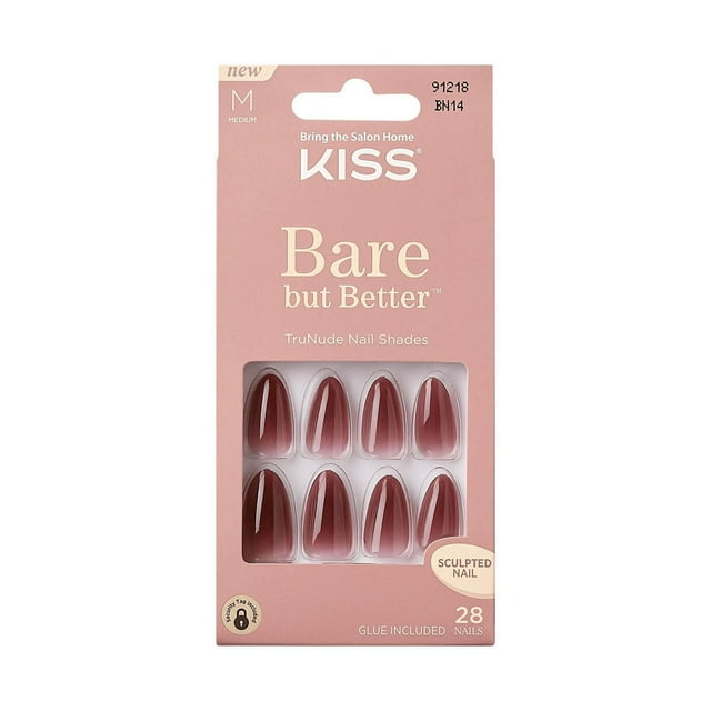 KISS Bare but Better - Fake Nails - Chemistry - Almond - Medium