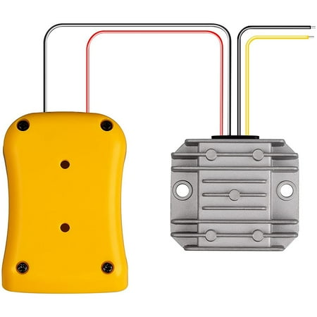 

Power Wheels Adapter & Step Down DC Voltage Converter for DeWalt 20V to 12V Battery Dock Power 36W Inverter Connector