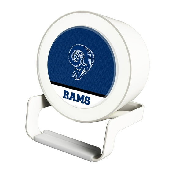 Los Angeles Rams Historic Team Logo Night Light Charger with Bluetooth Speaker
