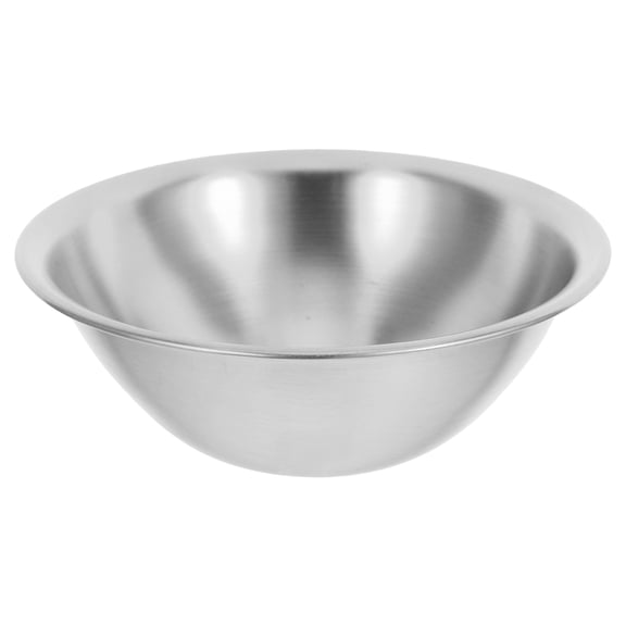 LOLIPPYY Single Layer Stainless Steel Salad Bowl for Restaurants and Households 1Pack