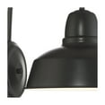 thumbnail image 3 of John Timberland Urban Barn Rustic Industrial Farmhouse Outdoor Wall Light Fixtures Set of 2 Black Metal Gooseneck Arms Downlight 13" Post, 3 of 7