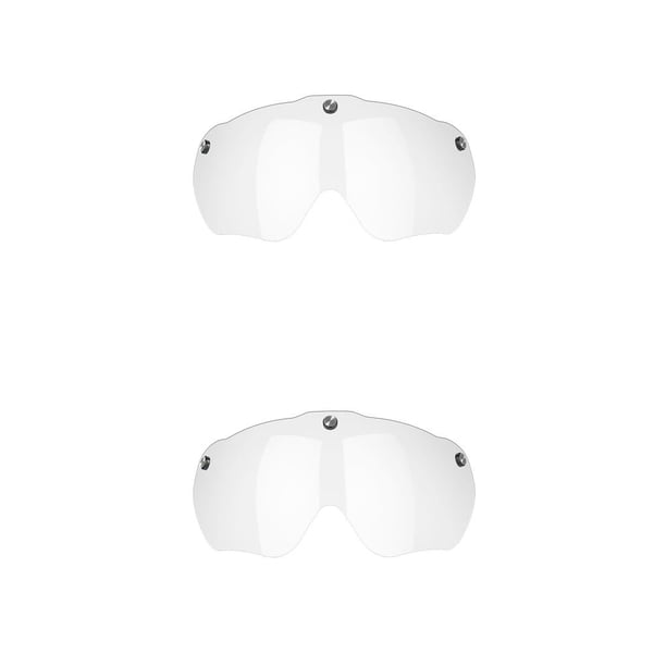 Sonducket Bicicletas casco gafas extraíbles bicicleta gafas ciclismo lente ojo Protector protección carreras paseo ciclo repuesto transparente Transparente 2piezas Sonducket CBP437742