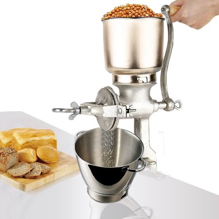 Professional Manual Grain Grinder Home Use Hand Crank Manual Corn Grinder For Wheat Grains coffee Nut (Best Hand Grain Mill)