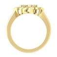 thumbnail image 2 of ARAIYA FINE JEWELRY 10K Yellow Gold Round Diamond Fashion Band Ring (1/3 cttw, I2-I3 Clarity, I-J Color) Size 6, 2 of 6